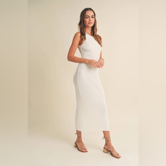 Miou Muse ribbed maxi dress - Picture 2 of 10